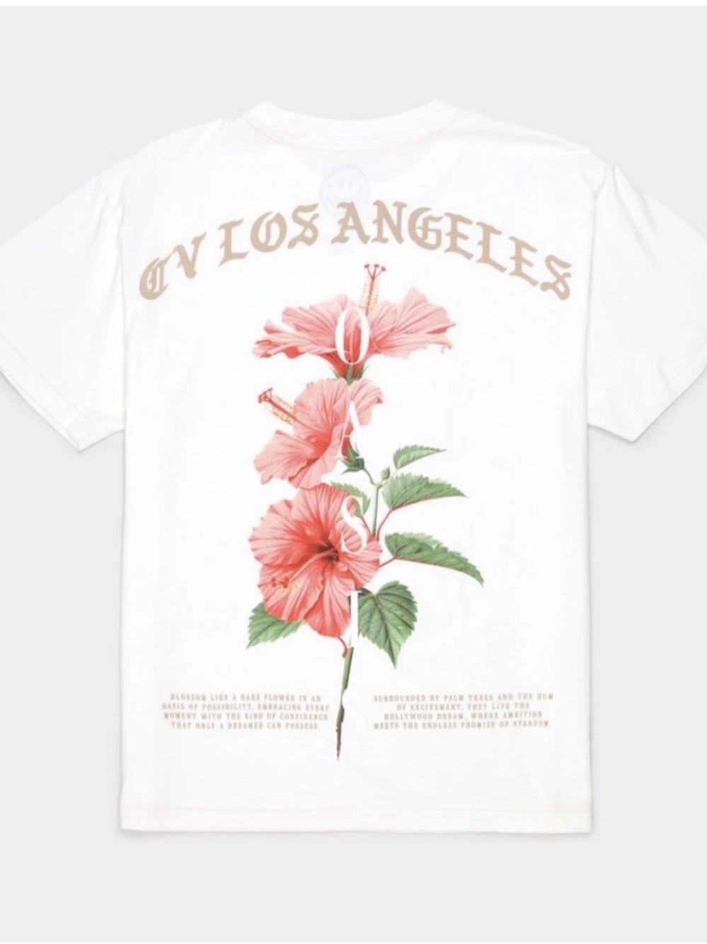 CVLA Always Blooming Mens Tee NWOT Medium STREETWEAR